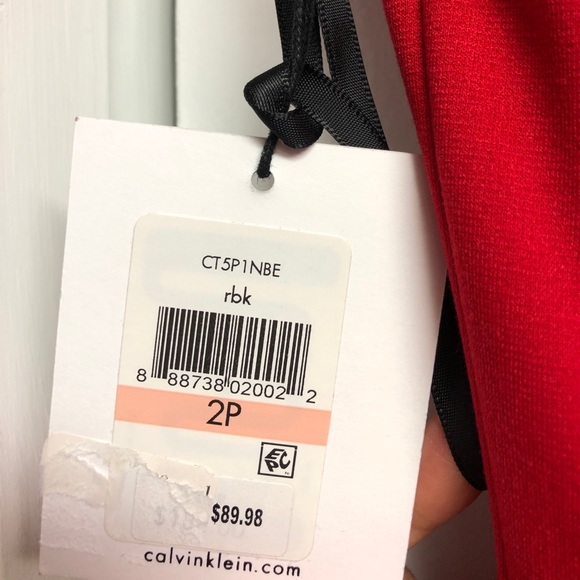 Red calvin klein dress - Picture 4 of 5